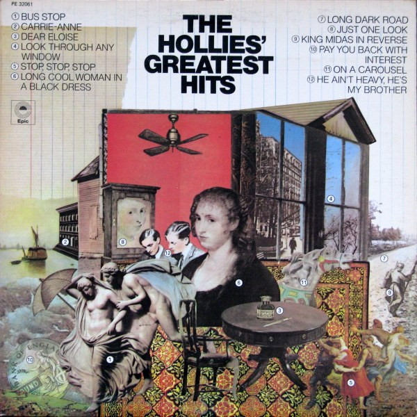 The Hollies - The Hollies' Greatest Hits (LP, Comp, RE, Pit)