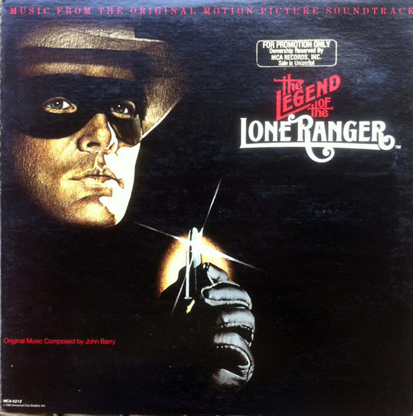 John Barry - The Legend Of The Lone Ranger (Music From The Original Motion Picture Soundtrack) (LP)