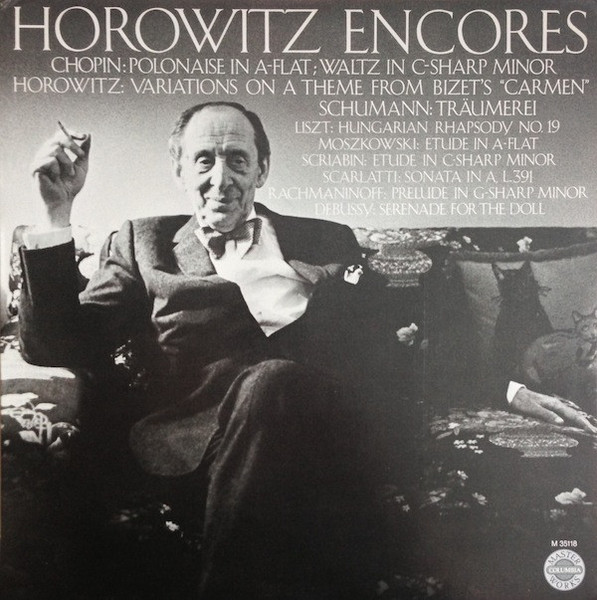 Vladimir Horowitz - Horowitz Encores (LP, Comp)
