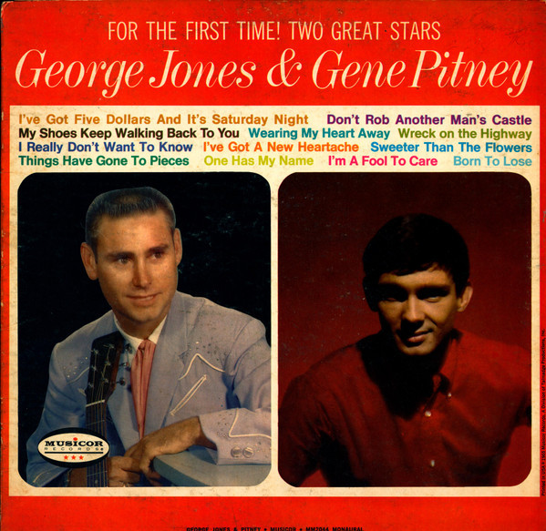 George Jones (2) And Gene Pitney - George Jones & Gene Pitney (LP)