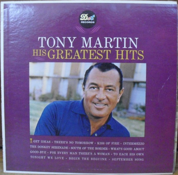 Tony Martin (3) - His Greatest Hits (LP, Album, Mono)