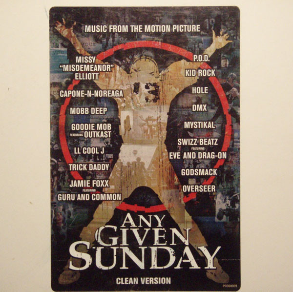 Various - Music From The Motion Picture Any Given Sunday (3xLP, Comp, Promo, Cle)
