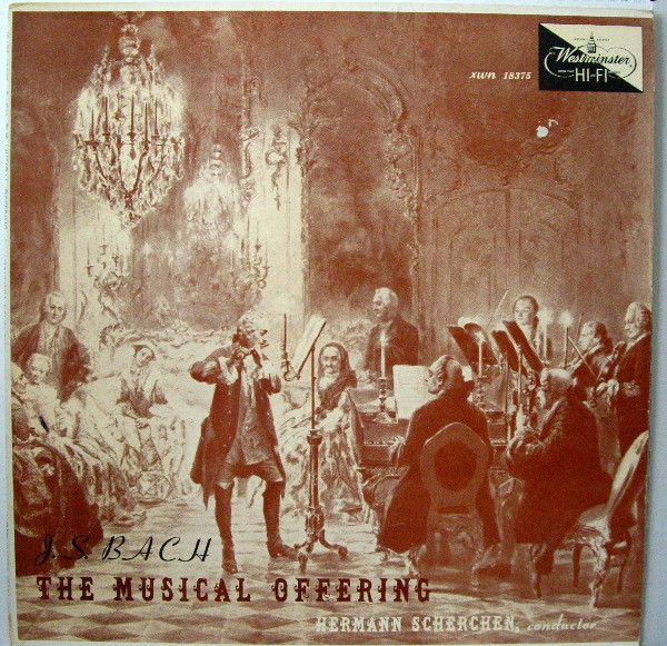 J.S. Bach*, Hermann Scherchen - The Musical Offering (LP, Album)
