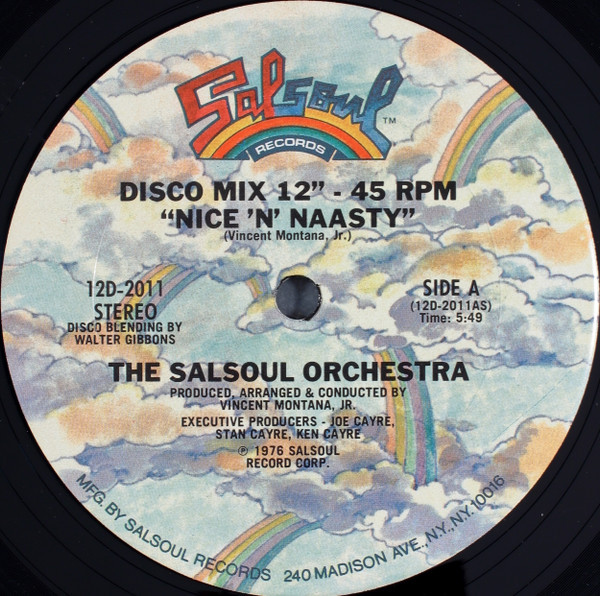 The Salsoul Orchestra - Nice 'N' Naasty (12", Pit)