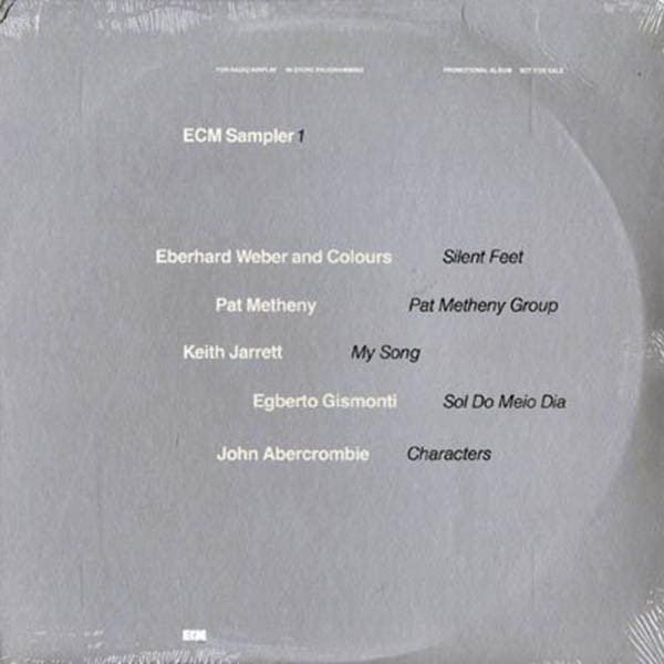 Various - ECM Sampler 1 (LP, Promo, Smplr)