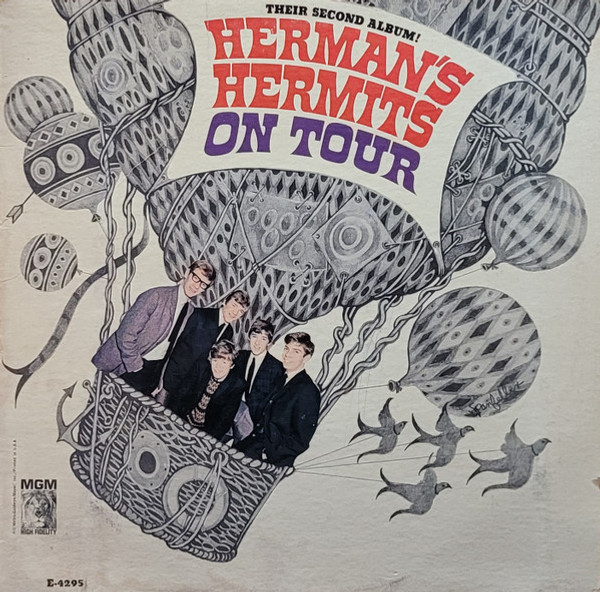 Herman's Hermits - Their Second Album! Herman's Hermits On Tour (LP, Album, Mono)