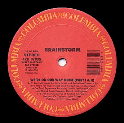 Brainstorm (5) - Hot For You / We're On Our Way Home (Part 1 & 2) (12")