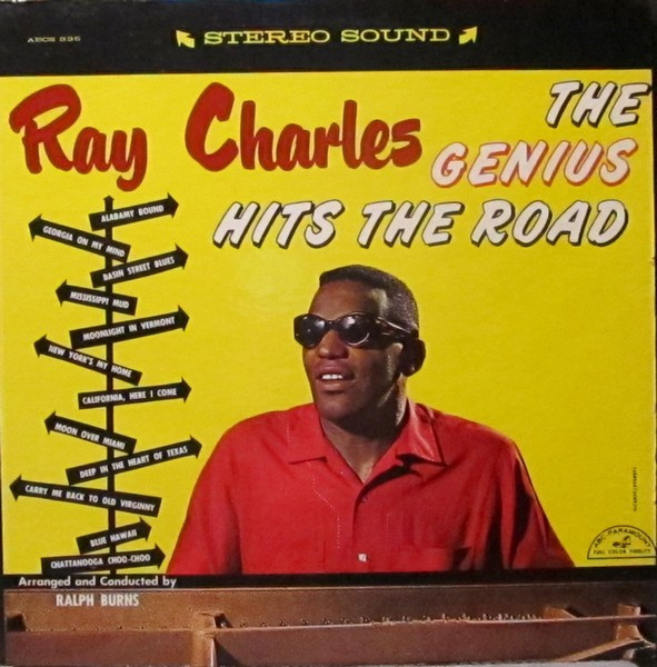Ray Charles - The Genius Hits The Road (LP, Album, RP)