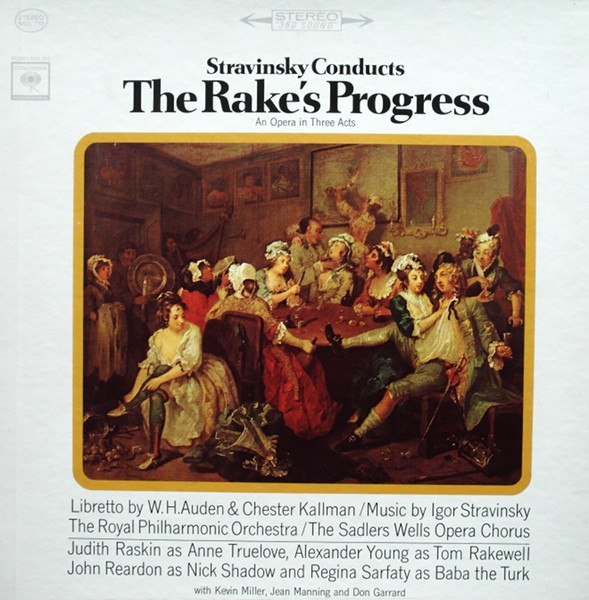 Stravinsky* - Stravinsky Conducts The Rake´s Progress (An Opera In Three Acts) (3xLP + Box)