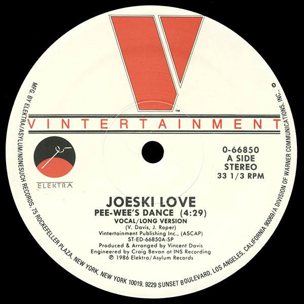 Joeski Love - Pee-Wee's Dance (12", RE)