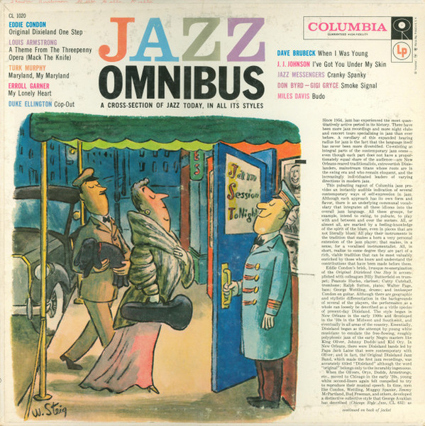 Various - Jazz Omnibus (LP, Album, Comp, Mono, Bri)