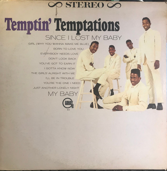The Temptations - The Temptin' Temptations (LP, Album, Ind)