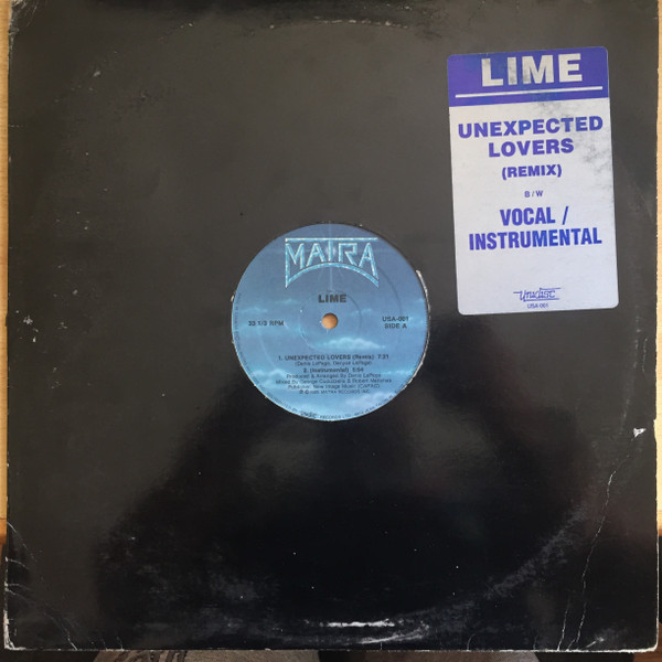 Lime (2) - Unexpected Lovers (12")