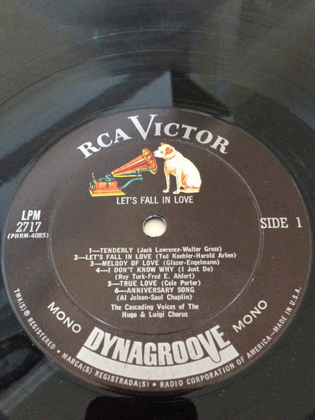 Hugo & Luigi - Let's Fall In Love (LP, Album, Mono)