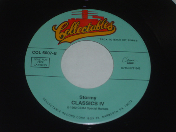 The Classics IV - Stormy / Spooky (7")