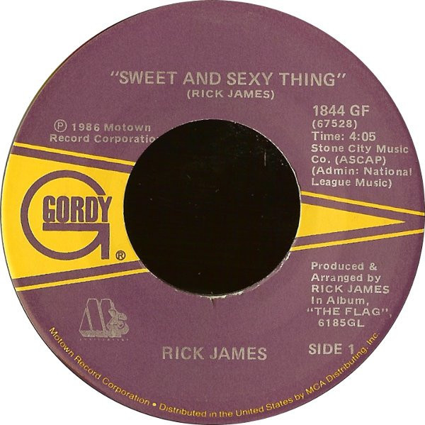 Rick James - Sweet And Sexy Thing (7", Single)