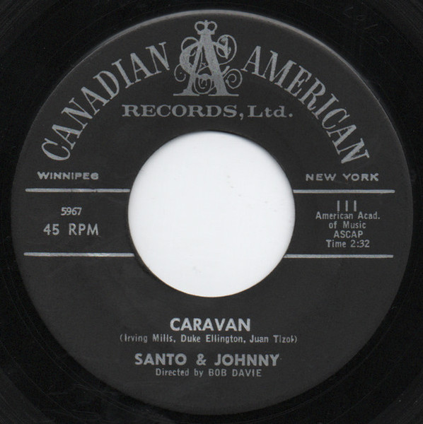 Santo & Johnny - Caravan / Summertime (7", Single)