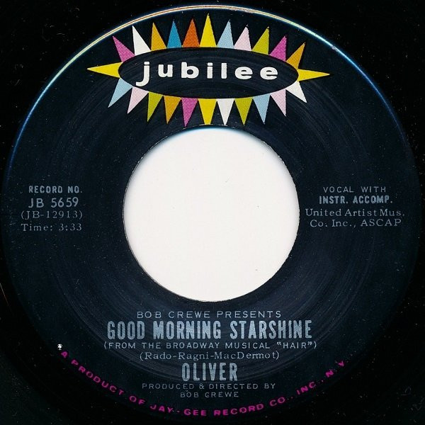 Oliver (6) - Good Morning Starshine (7", Single)
