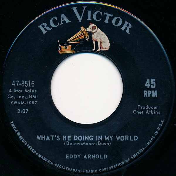 Eddy Arnold - What's He Doing In My World (7", Single, Roc)