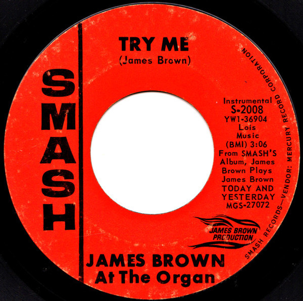 James Brown - Try Me  (7", Single, Styrene)