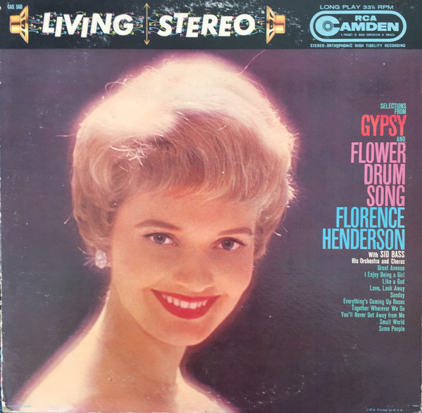 Florence Henderson With  Sid Bass His Orchestra And Chorus* - Selections From Gypsy And Flower Drum Song (LP)