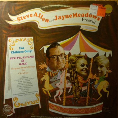 Steve Allen (3) And  Jayne Meadows - For Children Only (LP)