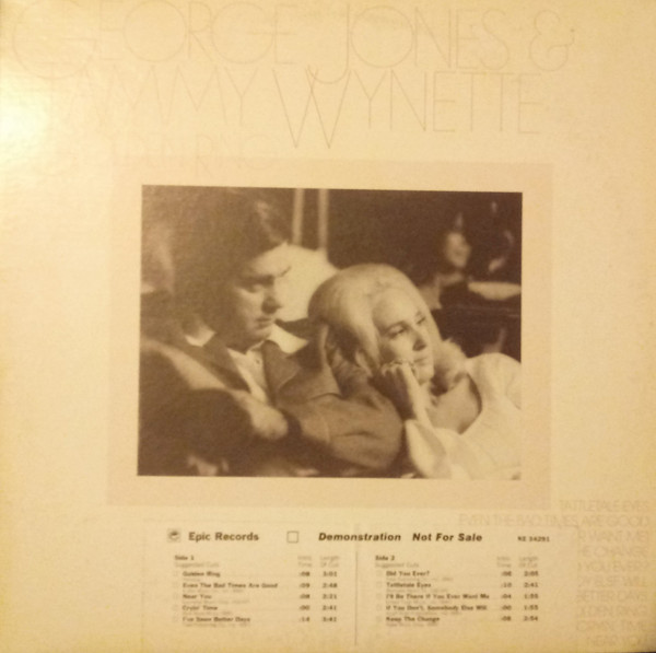 George Jones & Tammy Wynette - Golden Ring (LP, Album, Promo)