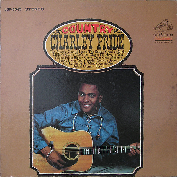 Charley Pride - Country Charley Pride (LP, Album, RE)