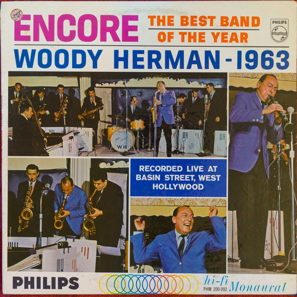 Woody Herman - Encore (LP, Mono)