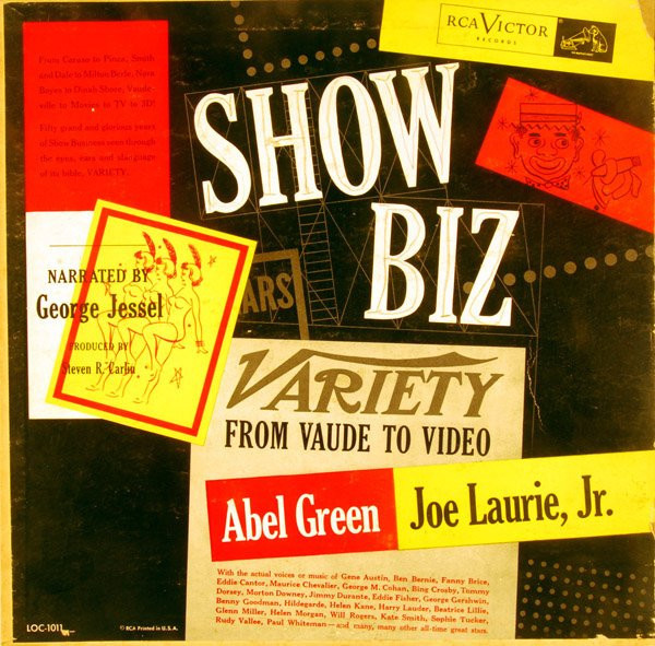 George Jessel - Show Biz - From Vaude To Video (LP, RE)