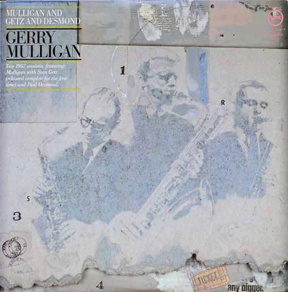 Gerry Mulligan - Mulligan And Getz And Desmond (2xLP, Comp, Mono)