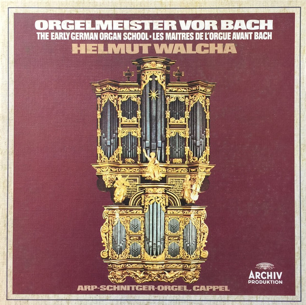 Helmut Walcha - Orgelmeister Vor Bach The Early German Organ School (4xLP + Box)