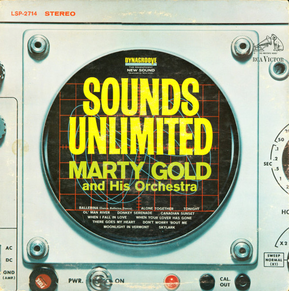 Marty Gold And His Orchestra* - Sounds Unlimited (LP, Album)
