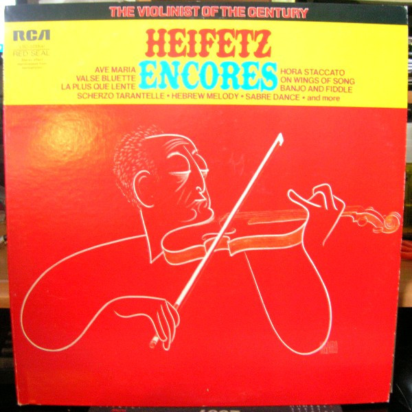 Jascha Heifetz - Heifetz Encores  (LP, RM)