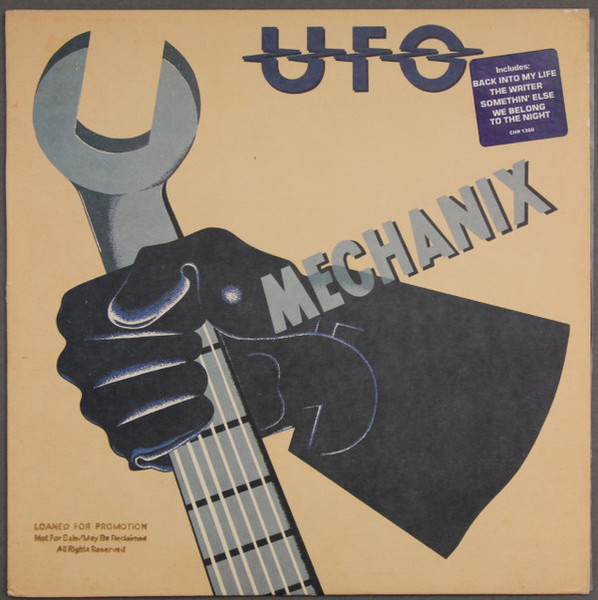 UFO (5) - Mechanix - Chrysalis - CHR 1360 - LP, Album, PRC 2210899858