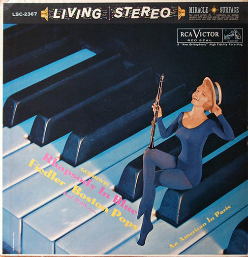 Gershwin* - Fiedler* / Boston Pops*, Earl Wild - Rhapsody In Blue / An American In Paris (LP, Roc)