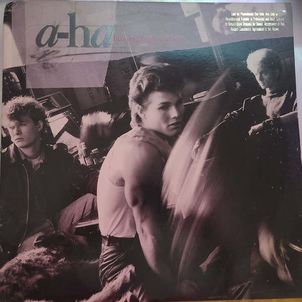 a-ha - Hunting High And Low - Warner Bros. Records, Warner Bros. Records - 1-25300, 9 25300-1 - LP, Album, Promo, All 2215249117