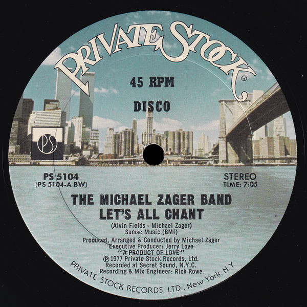 The Michael Zager Band - Let's All Chant / Love Express - Private Stock - PS 5104 - 12" 2145408353