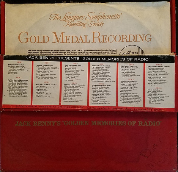 Jack Benny - Golden Memories Of Radio - Longines Symphonette Society - none - 6xLP, Comp + Box 2187984341