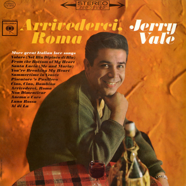 Jerry Vale - Arrivederci, Roma - Columbia - CS 8755 - LP, Album, RE 2196744986