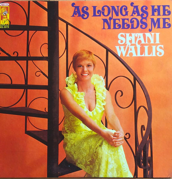 Shani Wallis - As Long As He Needs Me - Kapp Records - KS-3573 - LP, Album 2205774541
