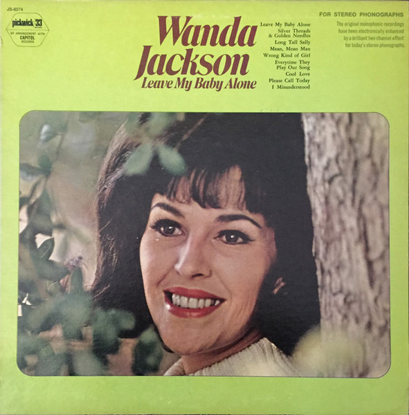 Wanda Jackson - Leave My Baby Alone - Hilltop, Pickwick/33 Records - JS-6074 - LP, Comp 2195450573