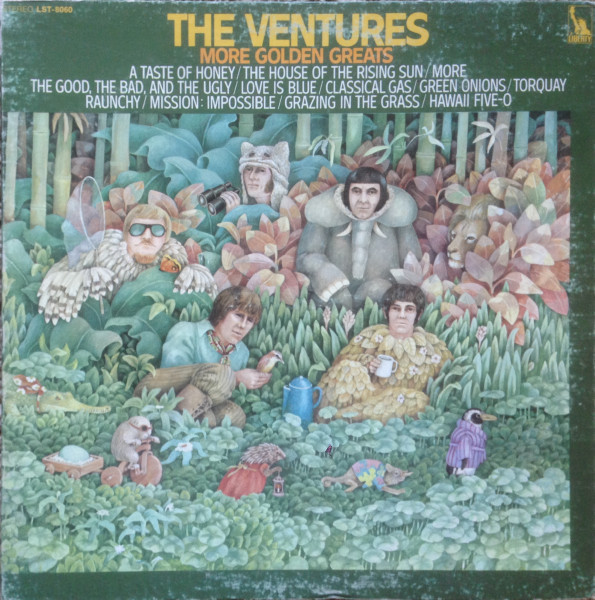 The Ventures - More Golden Greats - Liberty - LST-8060 - LP, Comp, Gat 2187675005
