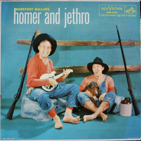 Homer And Jethro - Barefoot Ballads - RCA Victor, RCA Victor - LPM-1412, LPM 1412 - LP, Album, Mono 2175330788