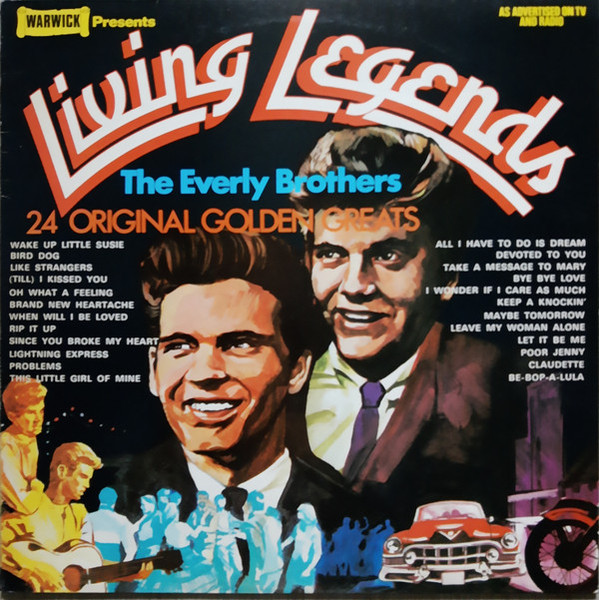 Everly Brothers - Living Legends - Warwick Records - WW 5027 - LP, Comp 2167121915