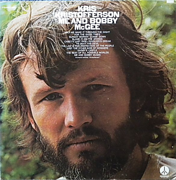 Kris Kristofferson - Me And Bobby McGee (LP, Album, RE, Col)