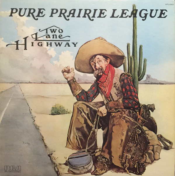 Pure Prairie League - Two Lane Highway - RCA Victor - APL1-0933 - LP, Album 2196944303