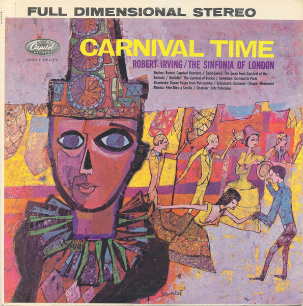 Robert Irving (2), The Sinfonia Of London - Carnival Time - Capitol Records, Capitol Records - SG7214, SG-7214 - LP 2197022414