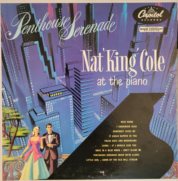Nat King Cole - Penthouse Serenade - Capitol Records - T 332 - LP, Album, Mono, RE 2181079958