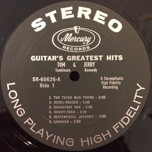 Tom & Jerry (4) - Guitar's Greatest Hits - Mercury, Mercury, Mercury - SR 60626, 60626, SR-60626 - LP, Album 2195417198